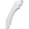 Ekena Millwork 3 1/2-in. W x 20-in. D x 28-in. H Olympic Architectural Grade PVC Knee Brace BRCP035X20X28OLY - alternate 1